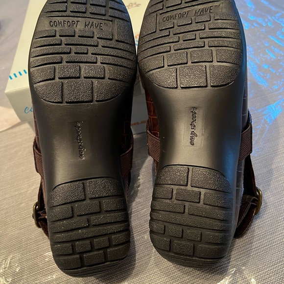 Easy Street comfort wave shoes - Sportster Brown Croc print 7.5 W (New i… - Picture 4 of 9